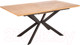 Миниатюра изображения товара Обеденный стол Halmar Legarto раскладной 160-200x90x76 (дуб натуральный/черный)