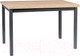 Миниатюра изображения товара Обеденный стол Signal Adam 100x60x75 (дуб артизан/черный)
