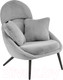 Миниатюра изображения товара Кресло мягкое Halmar Merry (серый)