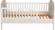 Миниатюра изображения товара Детская кроватка Polini Kids Mirum 2000 / 0003148-04 (белый)
