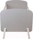 Миниатюра изображения товара Детская кроватка Polini Kids Mirum 2000 / 0003148-51 (серый/белый)