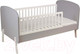 Миниатюра изображения товара Детская кроватка Polini Kids Mirum 2000 / 0003148-51 (серый/белый)