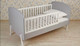 Миниатюра изображения товара Детская кроватка Polini Kids Mirum 2000 / 0003148-51 (серый/белый)
