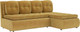 Миниатюра изображения товара Диван угловой Mebel-Ars Кормак (Cabrio 27 желтый)