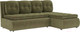 Миниатюра изображения товара Диван угловой Mebel-Ars Кормак (Cabrio 29 зеленый)