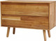 Миниатюра изображения товара Комод Dipriz Эдгар 2 ящика Д.2300 (дуб/масло)