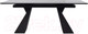 Миниатюра изображения товара Обеденный стол M-City Богарт 200 / 480M05317 (Titanium Black Pulido/черный)