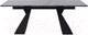 Миниатюра изображения товара Обеденный стол M-City Богарт 200 / 480M05317 (Titanium Black Pulido/черный)