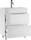 Миниатюра изображения товара Тумба под умывальник Айсберг Bazis 70 Ева В2 DA5907T (с двумя ящиками)