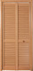 Миниатюра изображения товара Дверь межкомнатная РСП Жалюзийная 50.3x200.5 (дуб старый)