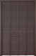 Миниатюра изображения товара Дверь межкомнатная РСП Жалюзийная 100.8x200.5 (венге)