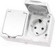 Миниатюра изображения товара Розетка TDM Вуокса SQ1803-1008 (белый)