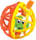 Миниатюра изображения товара Развивающая игрушка Азбукварик Мячик Хохотуша / 2049 (оранжевый/желтый)