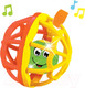 Миниатюра изображения товара Развивающая игрушка Азбукварик Мячик Хохотуша / 2049 (оранжевый/желтый)