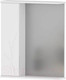 Миниатюра изображения товара Шкаф с зеркалом для ванной Volna Adel 60 L (белый)