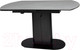Миниатюра изображения товара Обеденный стол M-City Kai 140 TL-58 / 626M05299 (темно-серый/черный)