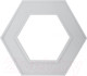 Миниатюра изображения товара Потолочный светильник ЭРА Geometria Hexagon SPO-124-W-40K-051 / Б0058882