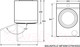 Миниатюра изображения товара Стиральная машина Maunfeld MFWM127WH052