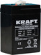 Миниатюра изображения товара Аккумуляторная батарея KrafT 6V-4.5Ah / LP6-4.5