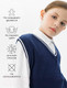Миниатюра изображения товара Жилет детский Amarobaby Pure Love School New / AB-OD23-PLSN1001/20-122 (синий, р.122-128)