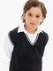 Миниатюра изображения товара Жилет детский Amarobaby Pure Love School New / AB-OD23-PLSN1001/09-140 (черный, р.140-146)