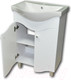 Миниатюра изображения товара Тумба с умывальником Гамма Люкс 13-56 У60 Альбатрос-10060