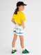 Миниатюра изображения товара Топ детский Amarobaby Shine / AB-OD23-SH2701/04-140 (желтый, р.140)
