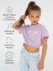 Миниатюра изображения товара Топ детский Amarobaby Shine / AB-OD23-SH2701/17-152 (сиреневый, р.152)