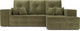 Миниатюра изображения товара Диван угловой Mebel-Ars Монреаль правый (Cabrio 29 зеленый)
