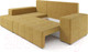 Миниатюра изображения товара Диван угловой Mebel-Ars Монреаль левый (Cabrio 27 желтый)