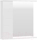 Миниатюра изображения товара Шкаф с зеркалом для ванной Volna Joli 70 L (белый)