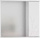 Миниатюра изображения товара Шкаф с зеркалом для ванной Volna Adel 80 R (белый)