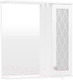 Миниатюра изображения товара Шкаф с зеркалом для ванной Volna Milena 70 R (белый)