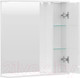 Миниатюра изображения товара Шкаф с зеркалом для ванной Volna Joli 70 R (белый)