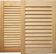 Миниатюра изображения товара Дверца жалюзийная Альфалес 993x294