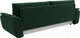 Миниатюра изображения товара Диван Лига Диванов Нэстор Лайт (велюр зеленый)