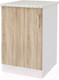 Миниатюра изображения товара Шкаф-стол кухонный Stolline Уют 275.08МСТ (белый/дуб сонома)