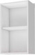 Миниатюра изображения товара Шкаф навесной для кухни Stolline Уют 275.01 (белый/белый)
