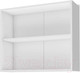 Миниатюра изображения товара Шкаф навесной для кухни Stolline Уют 275.02 (белый/белый)