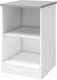 Миниатюра изображения товара Шкаф-стол кухонный Stolline Уют 275.08МСТ (белый/белый)