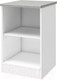 Миниатюра изображения товара Шкаф-стол кухонный Stolline Уют 275.08МСТ (белый/бетон)