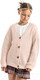 Миниатюра изображения товара Кардиган детский Amarobaby Knit / AB-OD21-KNIT19S/00-116 (белый/розовый, р.116)