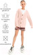 Миниатюра изображения товара Кардиган детский Amarobaby Knit / AB-OD21-KNIT19S/00-116 (белый/розовый, р.116)