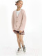 Миниатюра изображения товара Кофта для малышей Amarobaby Knit / AB-OD21-KNIT19S/00-98 (белый/розовый, р.98)