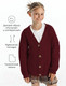 Миниатюра изображения товара Кофта для малышей Amarobaby Knit / AB-OD21-KNIT19S/08-104 (бордовый, р.104)