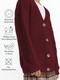 Миниатюра изображения товара Кофта для малышей Amarobaby Knit / AB-OD21-KNIT19S/08-104 (бордовый, р.104)