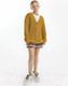 Миниатюра изображения товара Кофта для малышей Amarobaby Knit / AB-OD21-KNIT19S/04-104 (желтый, р.104)