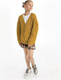 Миниатюра изображения товара Кофта для малышей Amarobaby Knit / AB-OD21-KNIT19S/04-104 (желтый, р.104)