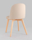 Миниатюра изображения товара Стул Stool Group Fog с подушкой / SL-7022DM (бежевый, деревянные ножки)