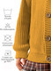 Миниатюра изображения товара Кардиган детский Amarobaby Knit / AB-OD21-KNIT19S/04-128 (желтый, р.128)